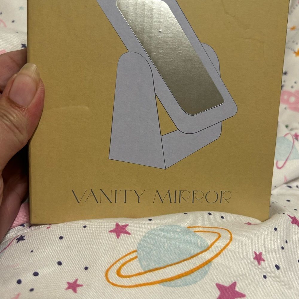 NIB Belk Blue Vanity Mirror